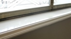Изготовление подоконников из искусственного камня