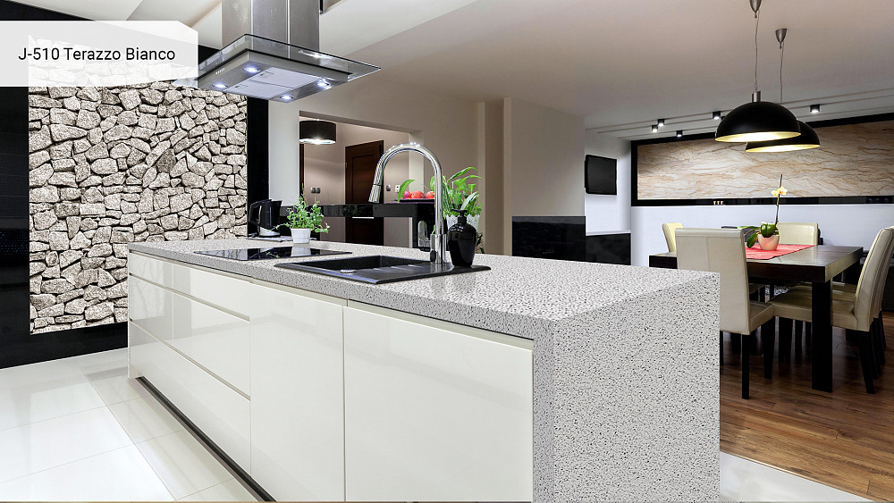 J510 Terazzo Bianco