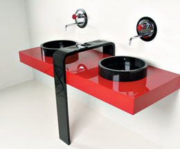 Мебель для ванной из искусственного камня